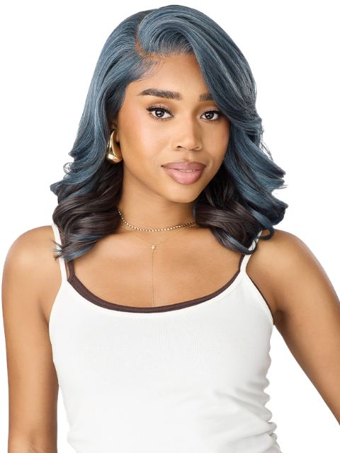 Outre Perfect Hairline OnVybes Fully Hand-Tied 13X6 Glueless HD Lace Front Wig-ONVYBE 16