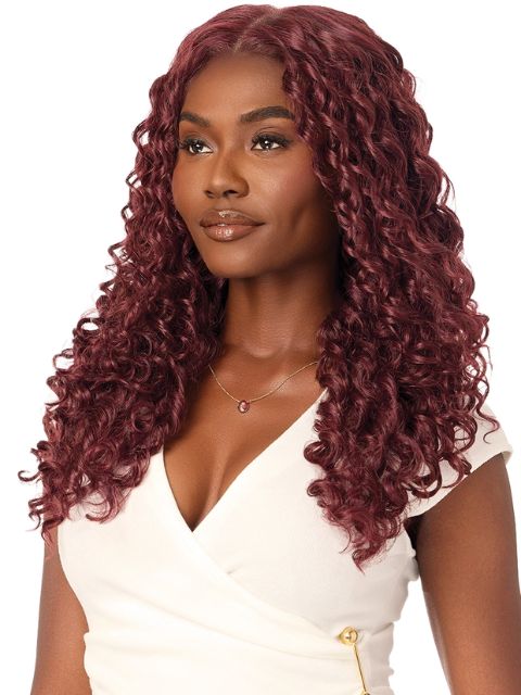 Outre Perfect Hairline OnVybes Fully Hand-Tied 13X6 Glueless ONVYBE 3 " HD Lace Front Wig
