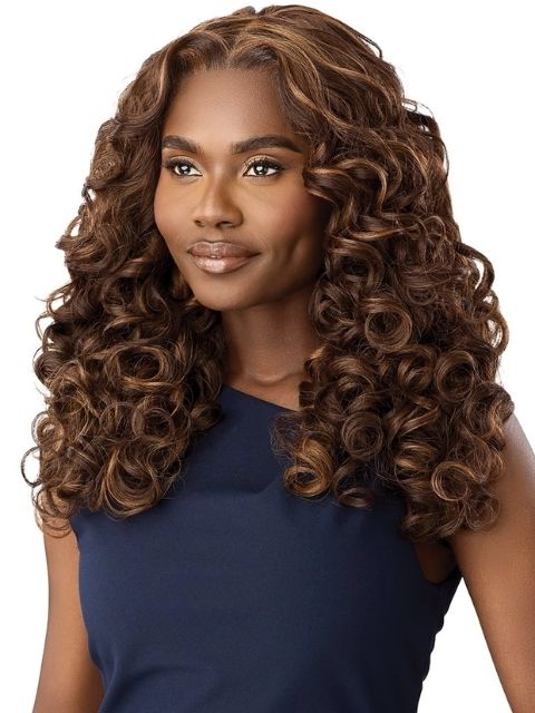 Outre Perfect Hairline OnVybes Fully Hand-Tied 13X6 Glueless ONVYBE 8" HD Lace Front Wig