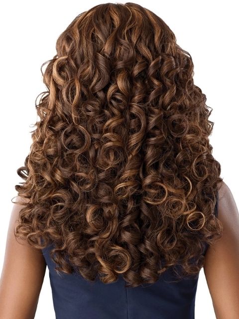 Outre Perfect Hairline OnVybes Fully Hand-Tied 13X6 Glueless ONVYBE 8" HD Lace Front Wig