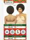 R&B RJ Park Human Hair Blend PARK-AFRO Wig