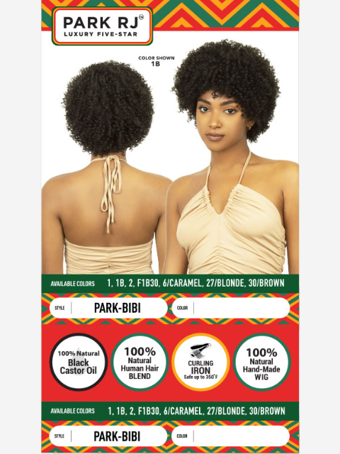 R&B RJ Park Human Hair Blend PARK BIBI Wig