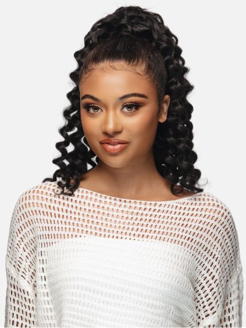 Vivica A Fox Pocket Bun Extension PB-CLEO" Drawstring Ponytail