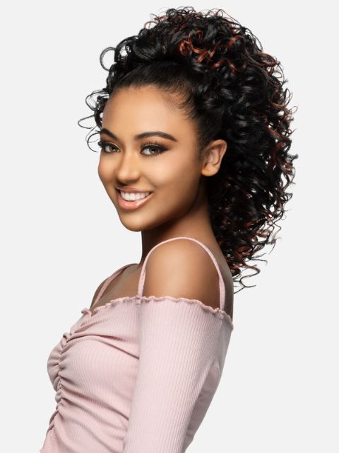 Vivica A Fox Pocket Bun Extension Drawstring B-LOREN" Ponytail