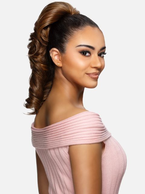 Vivica A Fox Pocket Bun Extension Drawstring  PB-ROMEE" Ponytail
