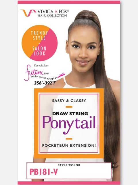 Vivica A Fox Pocket Bun PB181-V" Drawstring