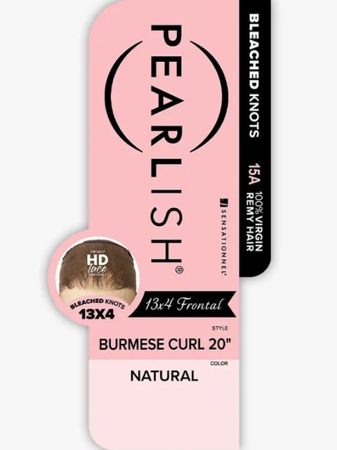 Sensationnel Pearlish 13x4 Frontal HD Lace Front Wig - BURMESE CURL 20"