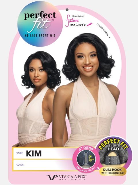 Vivica A Fox Perfect Fit Deep Lace Front KIM" Wig