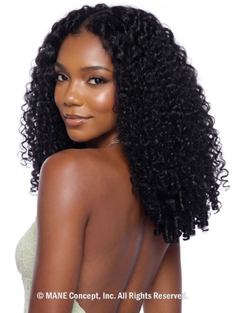 Mane Concept Pristine Green Diamond 100% Human Hair - (PGD306XXS-XXL) BURMESE CURL"