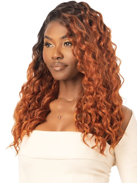 Outre Perfect Hairline Fully Hand-Tied 13X6 Glueless HD PH 11" Lace Front Wig