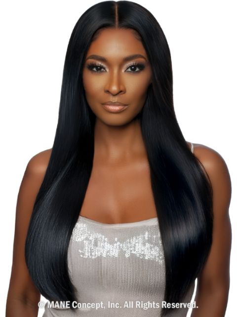 Mane Concept Pristine Rose Diamond 100% Virgin Human Hair-STRAIGHT 3PCS" PRD302