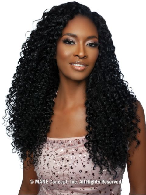 Mane Concept Pristine Rose Diamond 100% Virgin Human Hair -DEEP WAVE 3PCS" PRD303