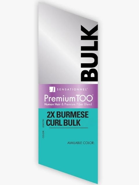 Sensationnel Premium Too Human Blend 2X BURMESE CURL BULK" Braid