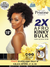 Mane Concept Pristine 100% Human Hair 2X AFRO KINKY BULK"