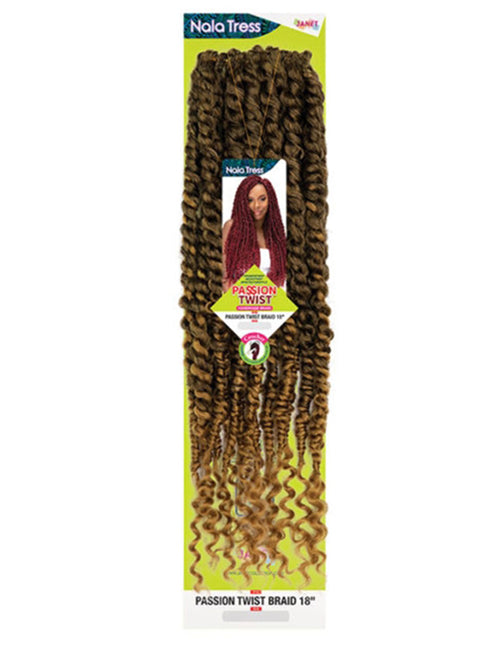 Janet Collection Nala Tress PASSION TWIST Crochet Braid 18 PTB18