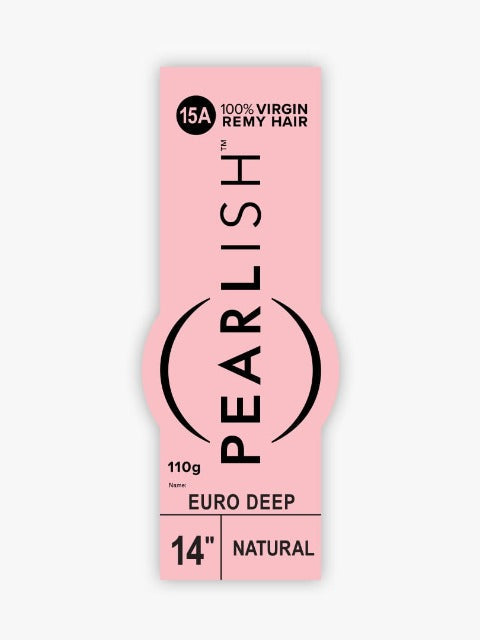 Sensationnel Pearlish 100% Human Hair Weaves- PEARLISH EURO DEEP(HWPBED)