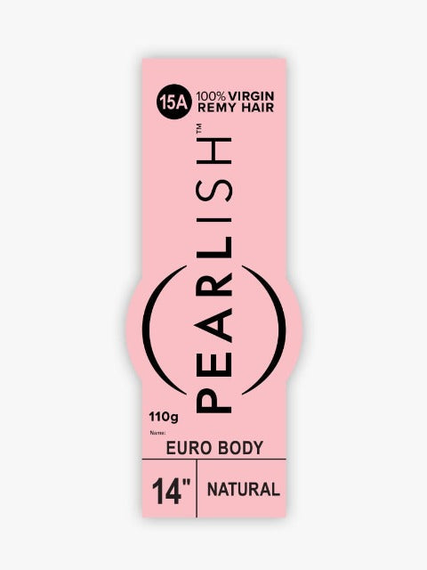 Sensationnel Pearlish 100% Human Hair Weaves- PEARLISH EURO BODY (HWPBEB)