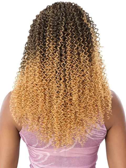 Outre Purple Pack Brazilian Bundle Feather Crochet Braid(Pre-Loop)- FEATHER CROCHET WATERWAVE