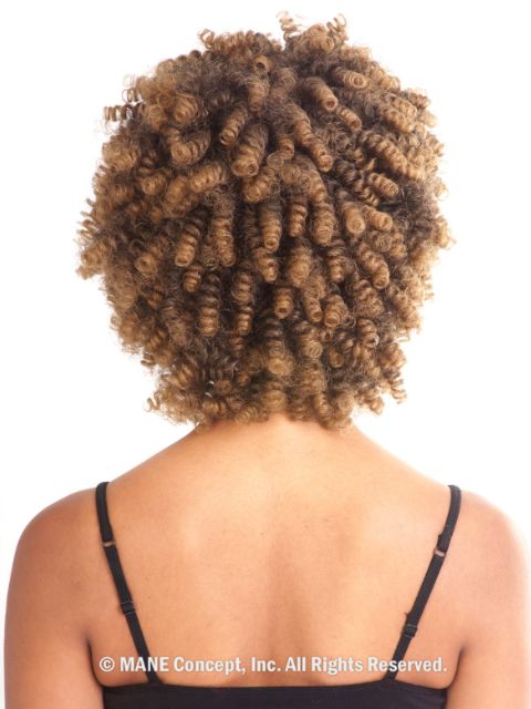 Mane Concept Afri Naptural Quick Curlon ALLIE CURL Crochet Loop Braid 10 QCA10
