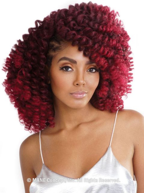 Mane Concept Afri Naptural Quick Curlon CASSIE CURL Crochet Loop Braid 20 QCC20