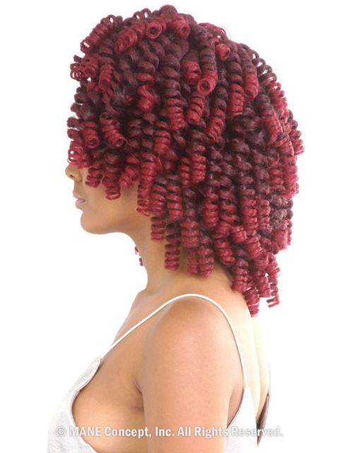 Mane Concept Afri Naptural Quick Curlon CASSIE CURL Crochet Loop Braid 20 QCC20