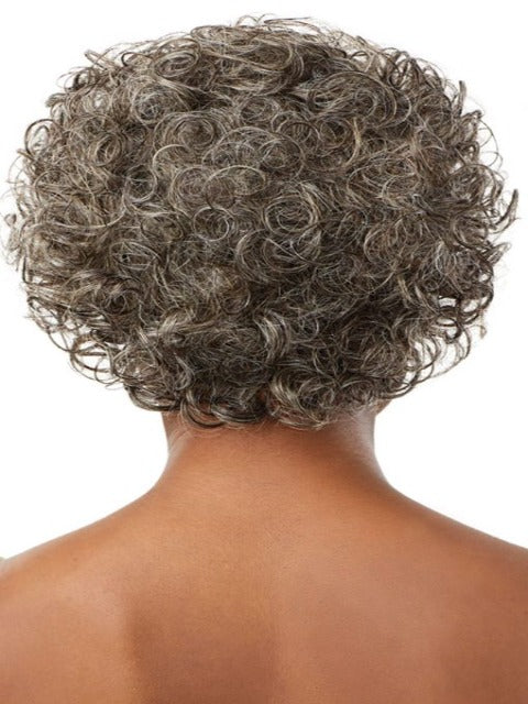 Outre Fab & Fly Gray Glamour 100% Human Hair Wig - VERONICA