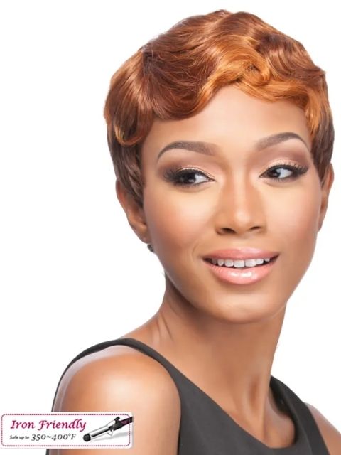 Its a Wig Quality Iron Friendly Q PIETTRA" Full Wig