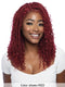 Mane Concept HD Inspire Braid 4x4 Free Part Lace Front Wig - RCHB210 BOHO BOX BRAID 16"