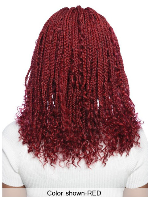 Mane Concept HD Inspire Braid 4x4 Free Part Lace Front Wig - RCHB210 BOHO BOX BRAID 16"