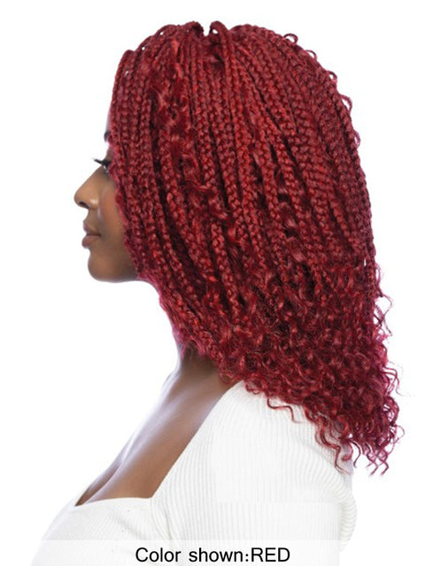 Mane Concept HD Inspire Braid 4x4 Free Part Lace Front Wig - RCHB210 BOHO BOX BRAID 16"
