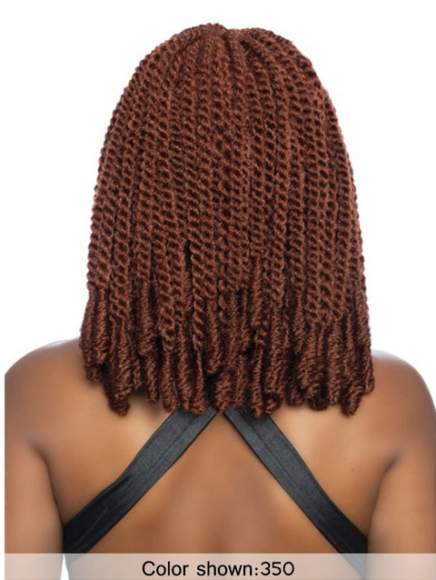 Mane Concept HD Inspire Braid 13x4 Free Part Lace Front Wig - RCHB211 INVISIBLE LOCS 14"