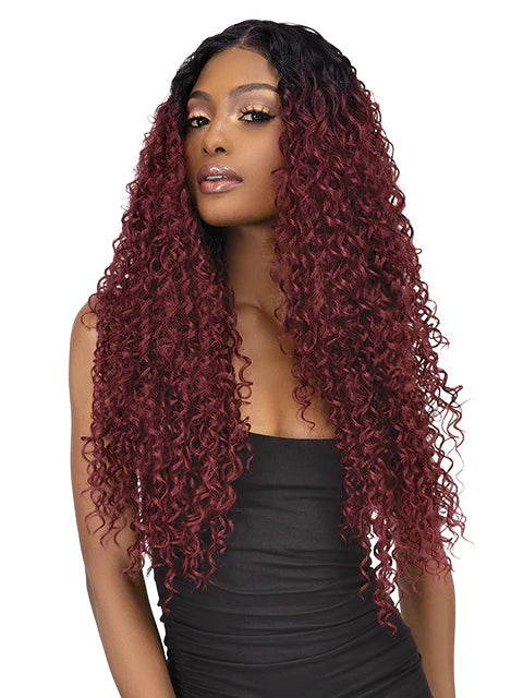 Janet Collection Remy Illusion NEW BOHEMIAN 3pcs 14"16"18" Bundle + 4x4 Closure