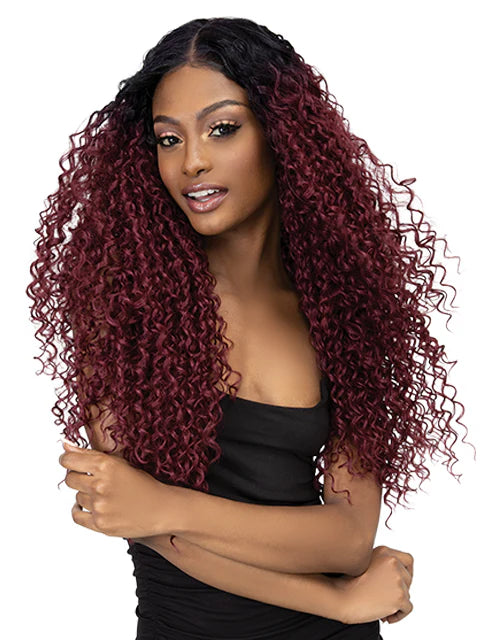 Janet Collection Remy Illusion NEW BOHEMIAN 3pcs 14"16"18" Bundle + 4x4 Closure