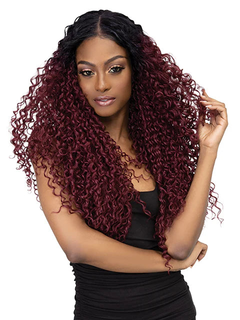 Janet Collection Remy Illusion NEW BOHEMIAN 3pcs 14"16"18" Bundle + 4x4 Closure