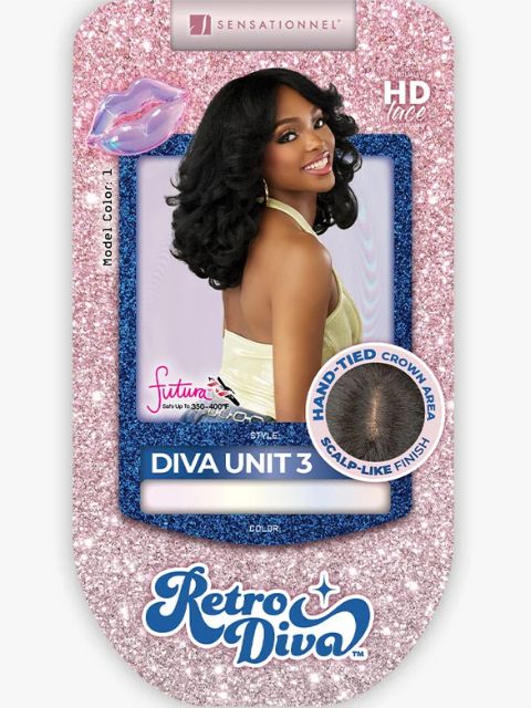 Sensationnel Retro Diva HD Lace Parting Wig -DIVA UNIT 3