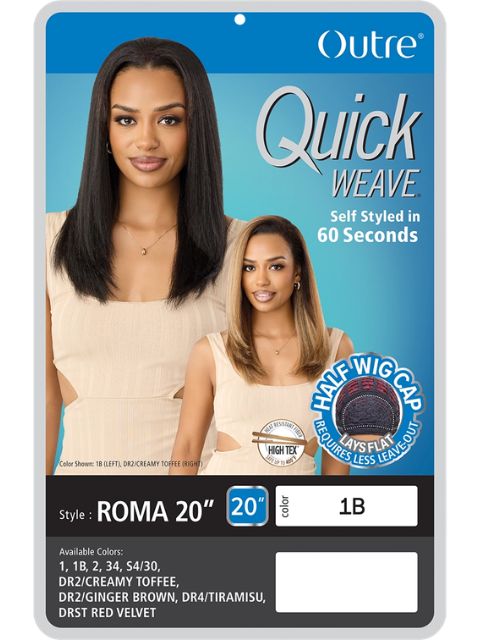 Outre Quick Weave ROMA 20" Half Wig