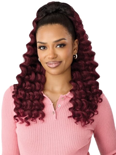 Outre Pretty Quick-Pony Drawstring RODINA" Ponytail