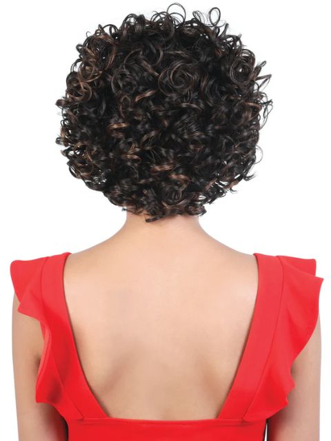 Motown Tress Silver Gray Hair Collection Synthetic Wig - S.TISHA