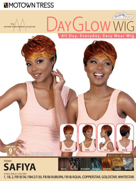 Motown Tress Premium Collection Day Glow Wig - SAFIYA