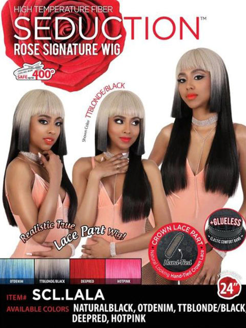 Seduction Rose Signature HD Crown Lace Part Wig - SCL.LALA
