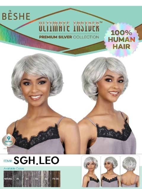 Beshe Ultimate Insider 100% Human Hair Premium Silver - SGH.LEO