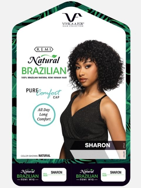 Vivica A Fox 100% Human Hair Pure Comfort Cap Wig - SHARON