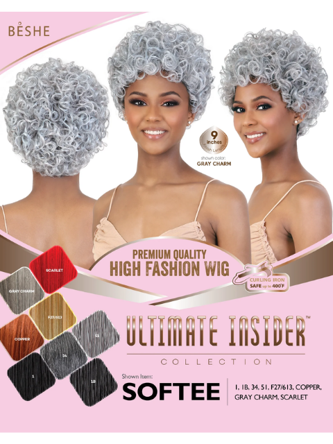 Beshe Ultimate Insider Collection Synthetic Wig -SOFTEE