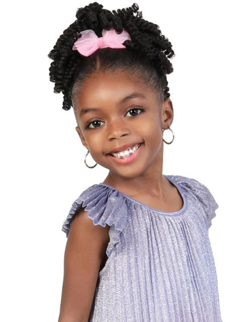 Motown Tress Kidikidi Drawstring Ponytail FLUFFY SPRING 7" Spring Curl