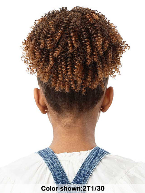 Outre Lil Looks Premium Synthetic Drawstring Ponytail - SPRINGY COILS 8