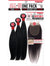 Seduction 100% Human Hair 3X Bundle 4"x5" HD Closure STRAIGHT" (SHS4X5)