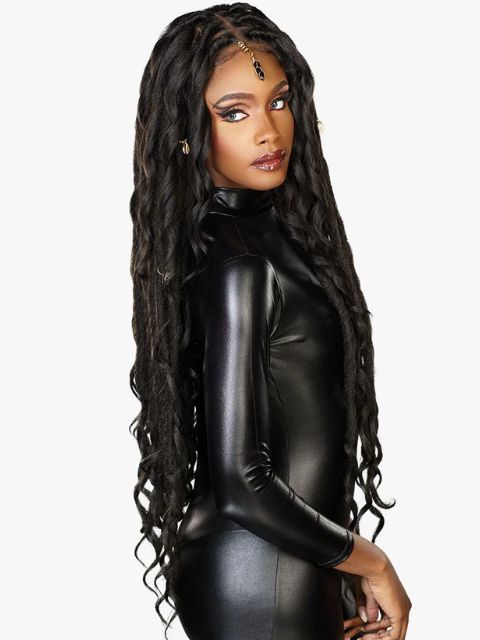 Sensationnel Strand X Braided STRAND X_FULL HAND-TIED UNIT 3" HD Lace Wig