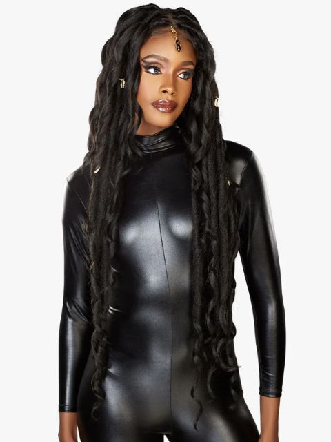 Sensationnel Strand X Braided STRAND X_FULL HAND-TIED UNIT 3" HD Lace Wig