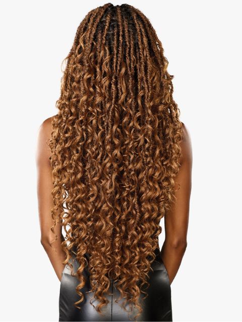 Sensationnel Strand X Braided STRAND X_FULL HAND-TIED UNIT 4" HD Lace Wig