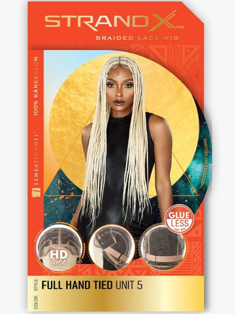 Sensationnel Strand X Braided STRAND X_FULL HAND-TIED UNIT 5" HD Lace Wig